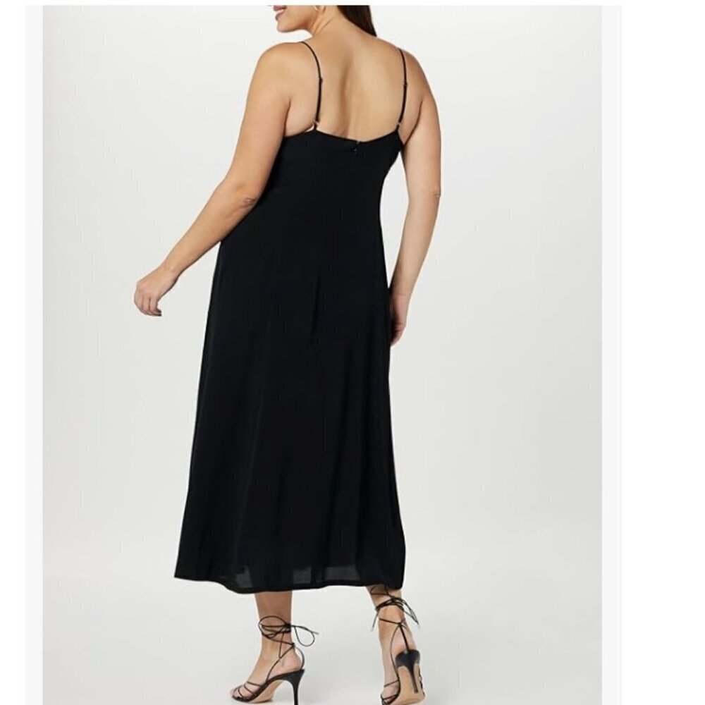 The Drop Women's Isa V-Neck Maxi Dress, Black/XXL - Picture 3 of 10